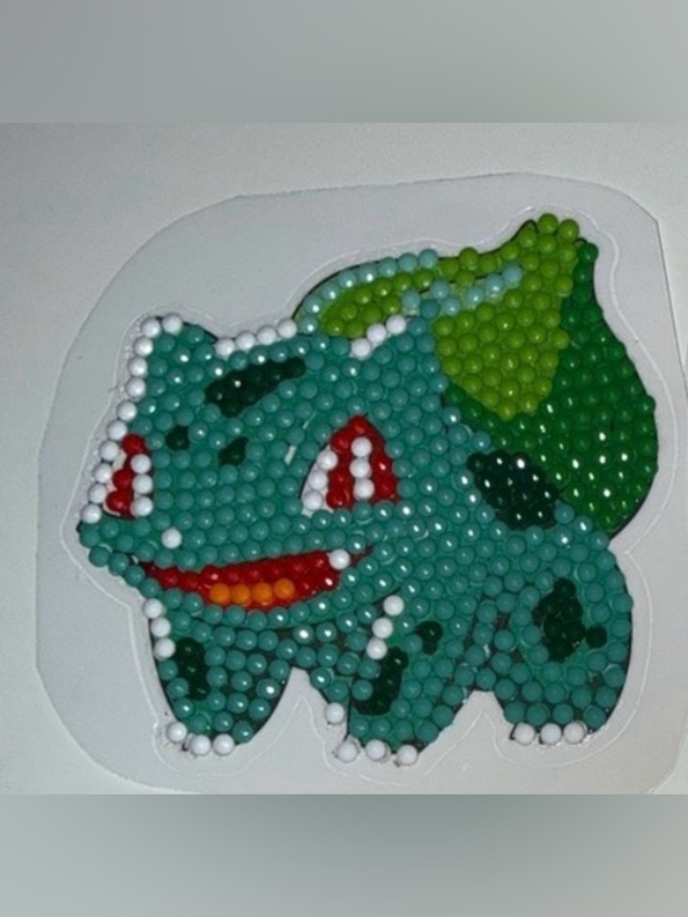 Pokémon Diamond Art Vinyl Sticker - 5D Bulbasaur